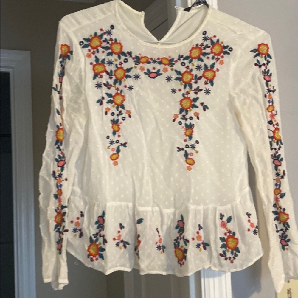 Zara peblem top